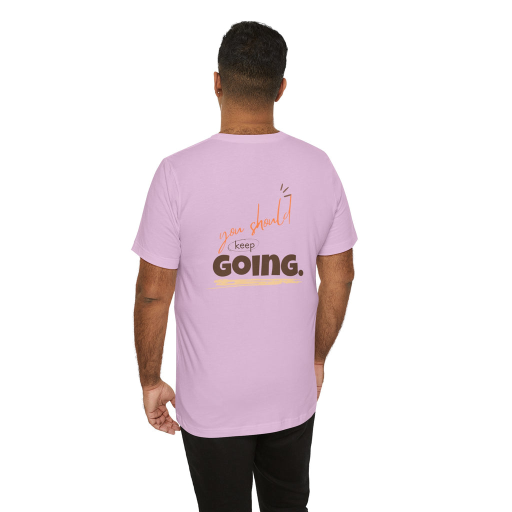 Motivational 'One Step' T-Shirt — Keep Going Inspirational Graphic Tee