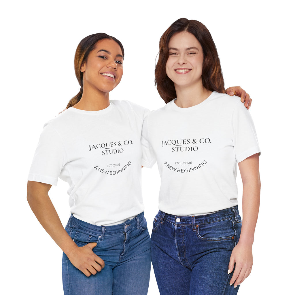 Built From Lessons Tee — 'A New Beginning' Graphic Short Sleeve T-Shirt