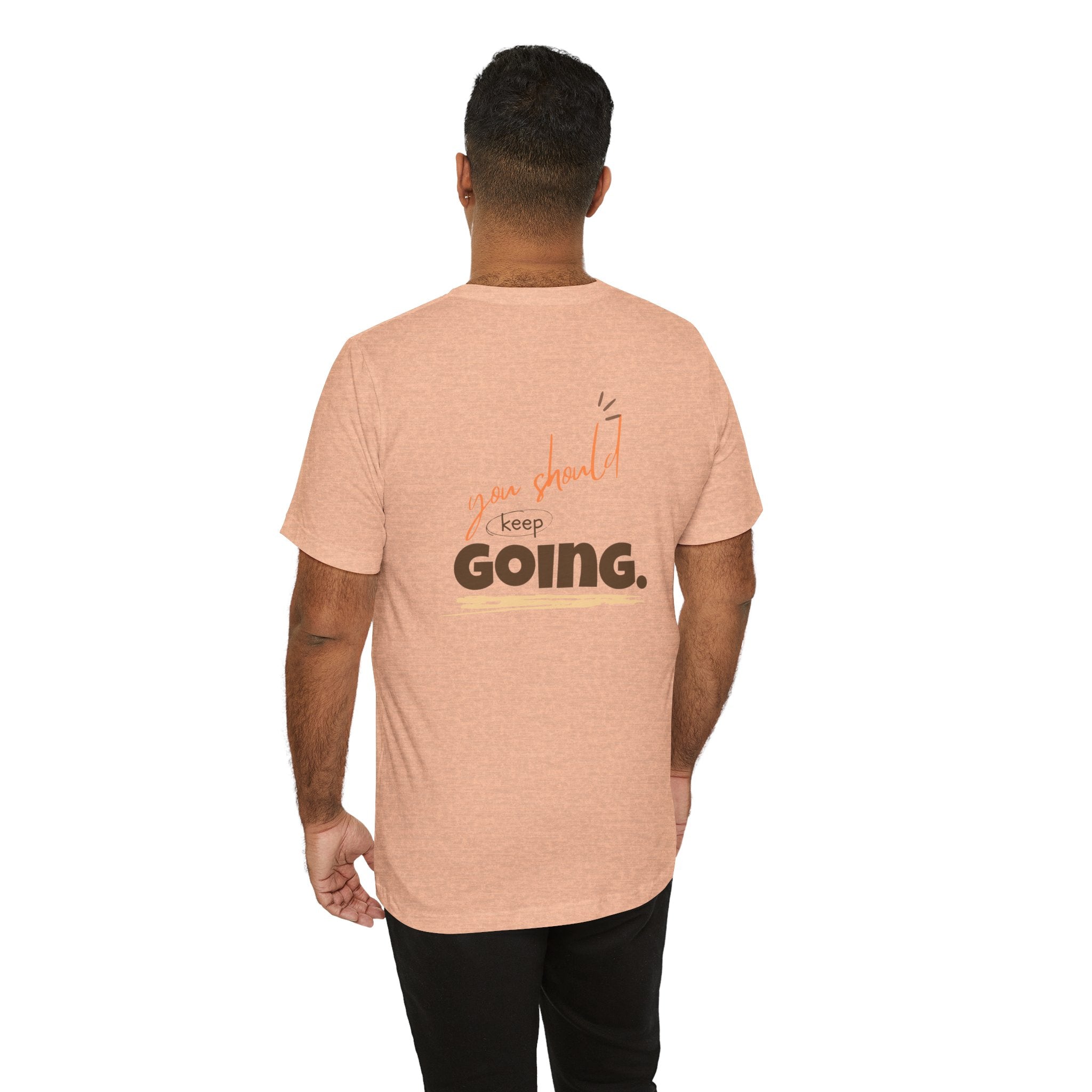 Motivational 'One Step' T-Shirt — Keep Going Inspirational Graphic Tee