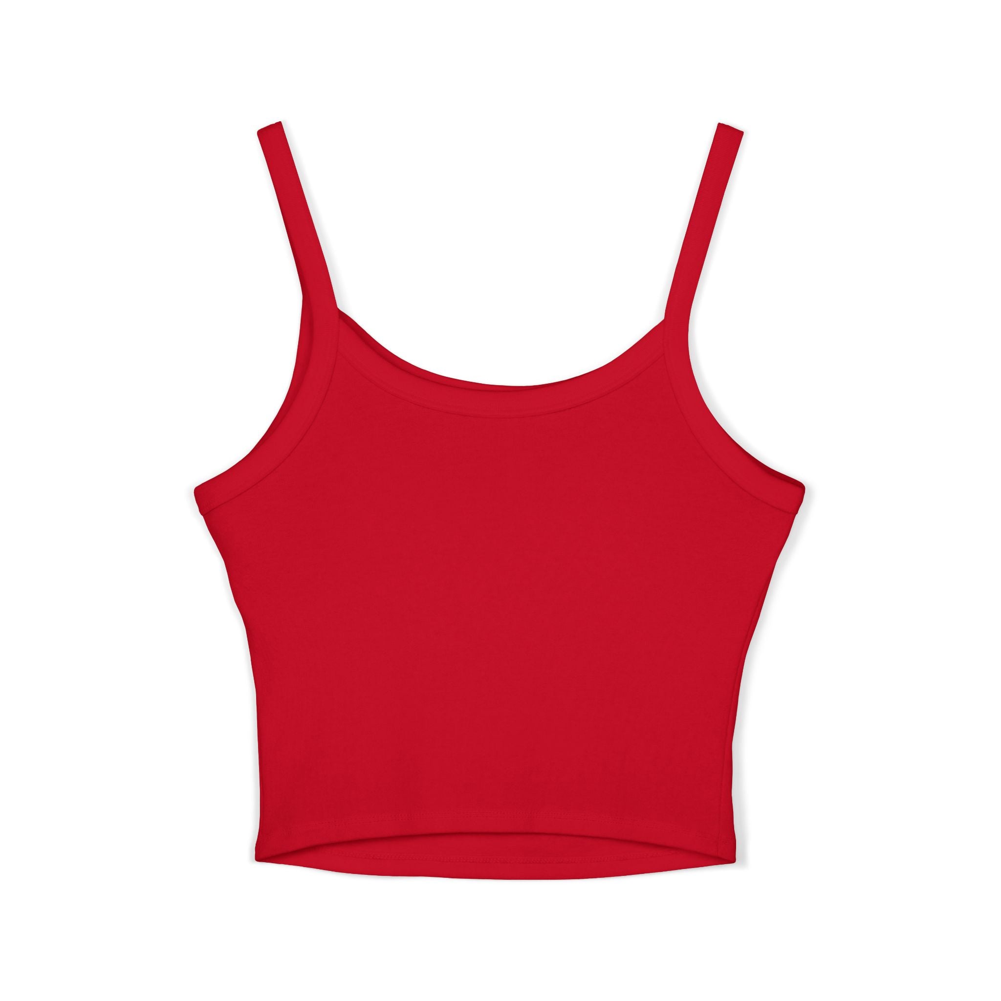 Sly Bunny Crop Tank Top – Cute Heart Bunny Graphic Spaghetti Strap