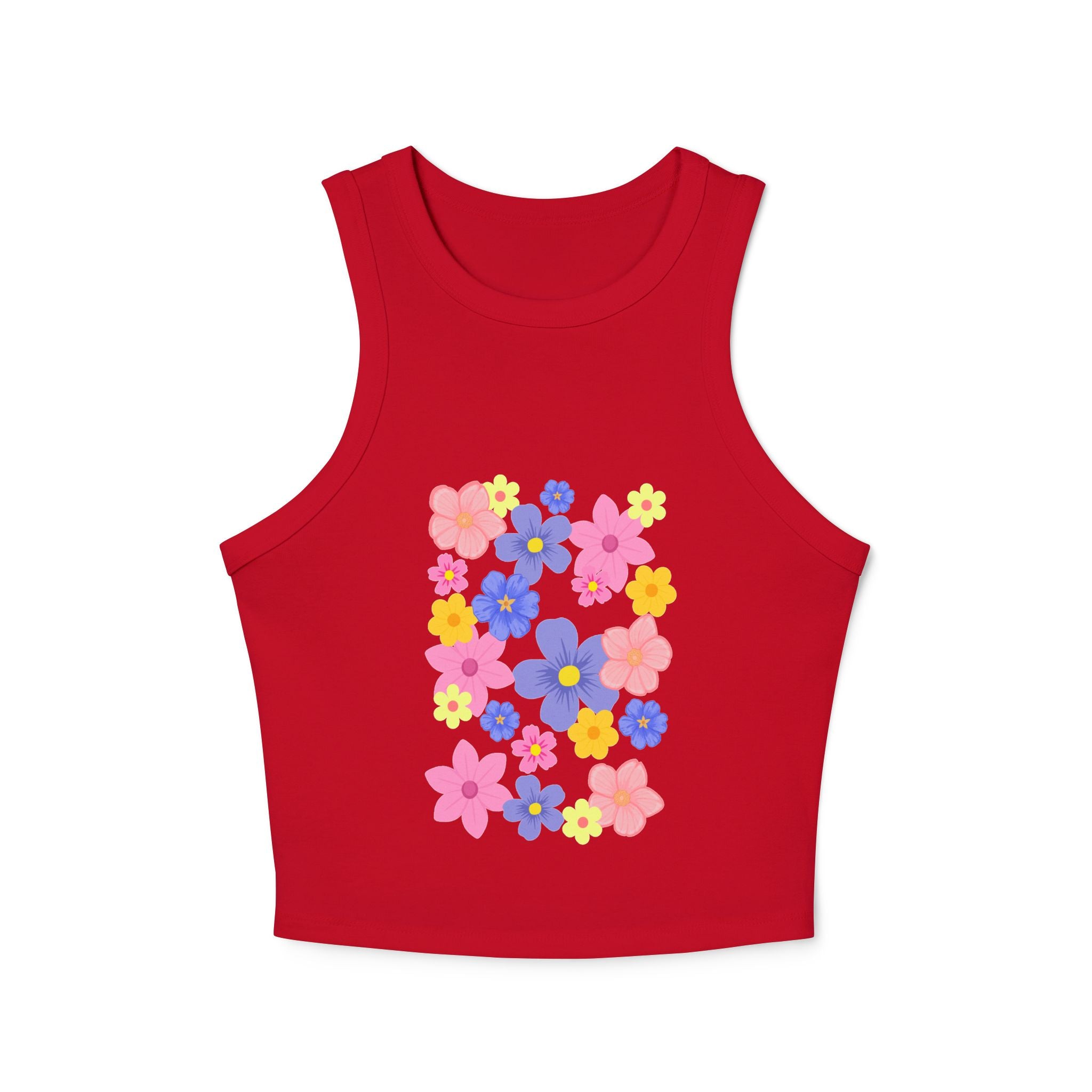 Women's Micro Rib Racer Tank Top
