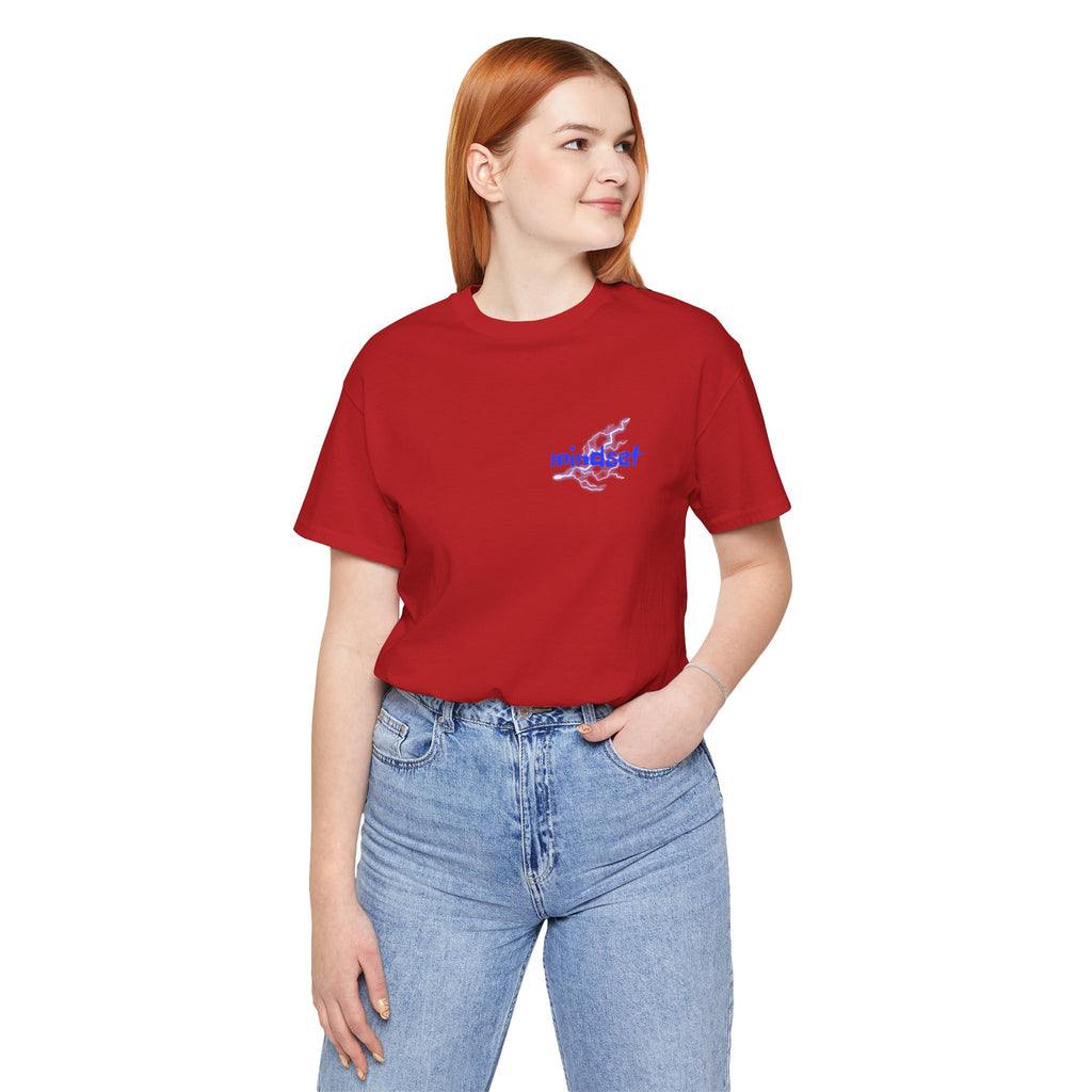 Stay Sharp Graphic Tee — "Stay Sharp" Back Print & Mindset Chest Design