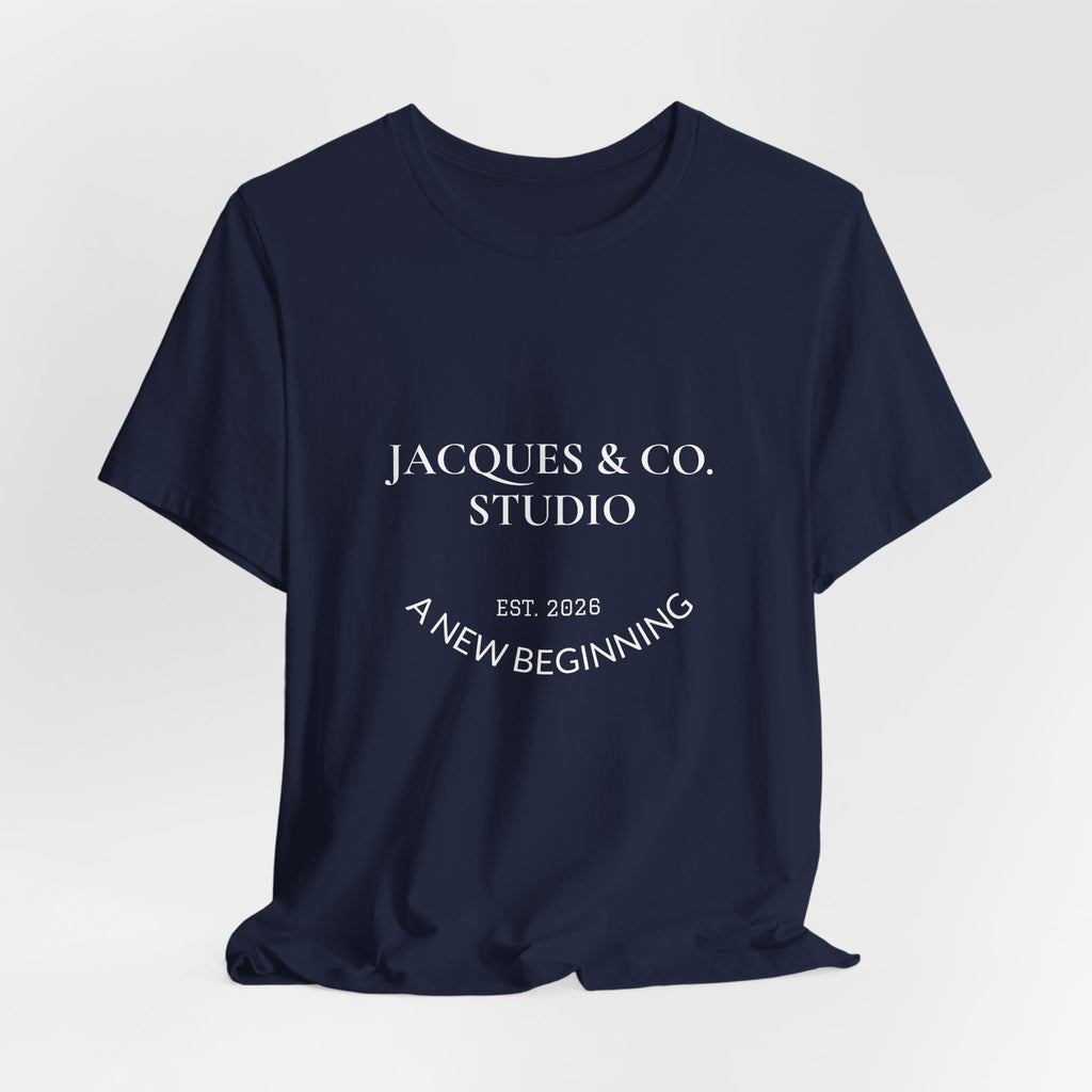 Built From Lessons Tee — 'A New Beginning' Graphic Short Sleeve T-Shirt