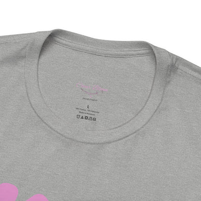 Comfortable T-shirt "Coeur Bloom" Flower Print