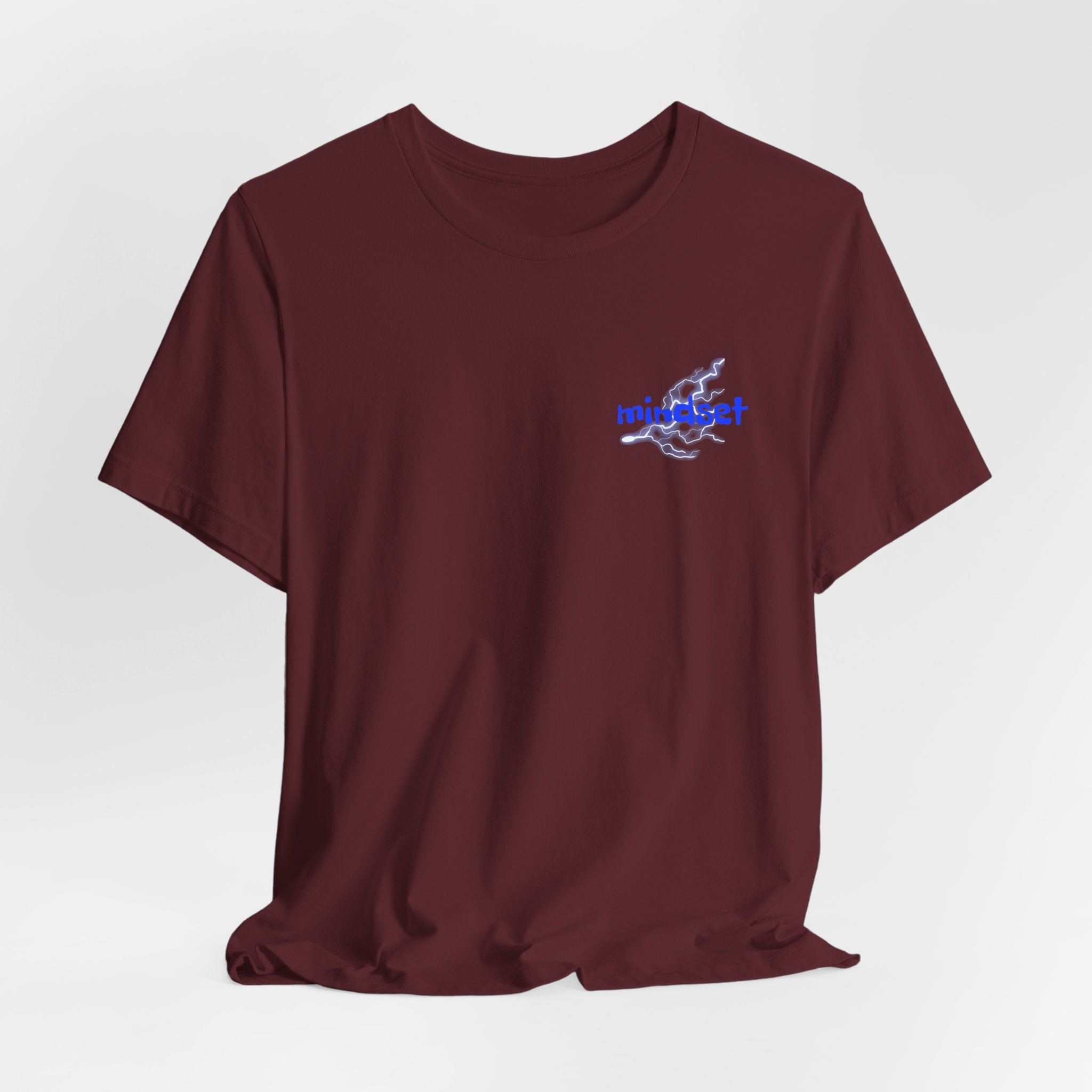 Stay Sharp Graphic Tee — "Stay Sharp" Back Print & Mindset Chest Design