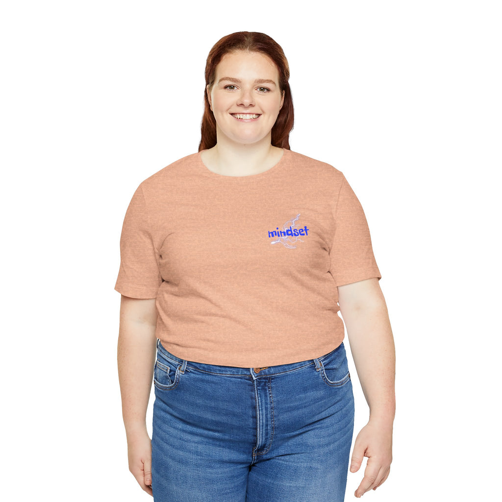 Stay Sharp Graphic Tee — "Stay Sharp" Back Print & Mindset Chest Design