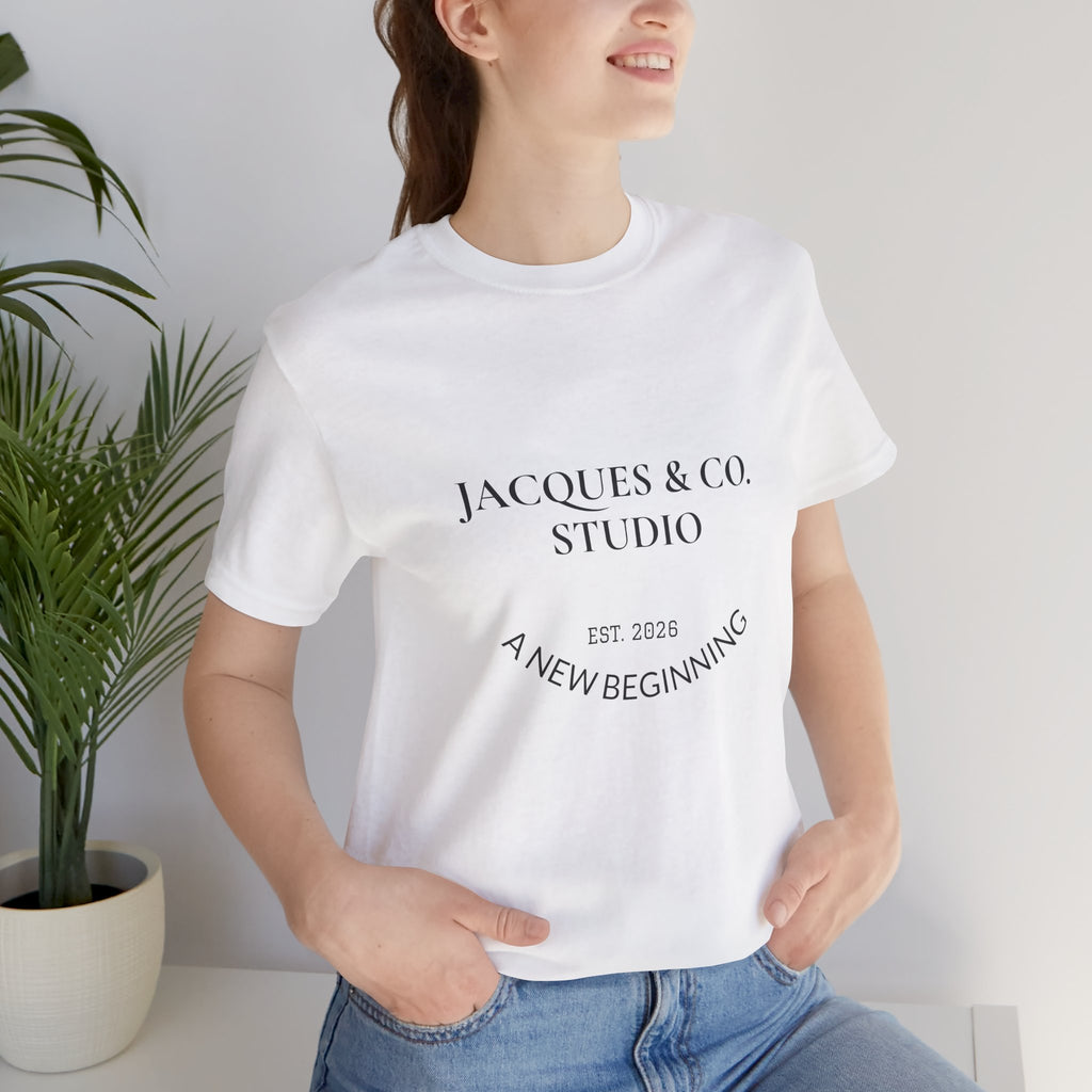 Built From Lessons Tee — 'A New Beginning' Graphic Short Sleeve T-Shirt