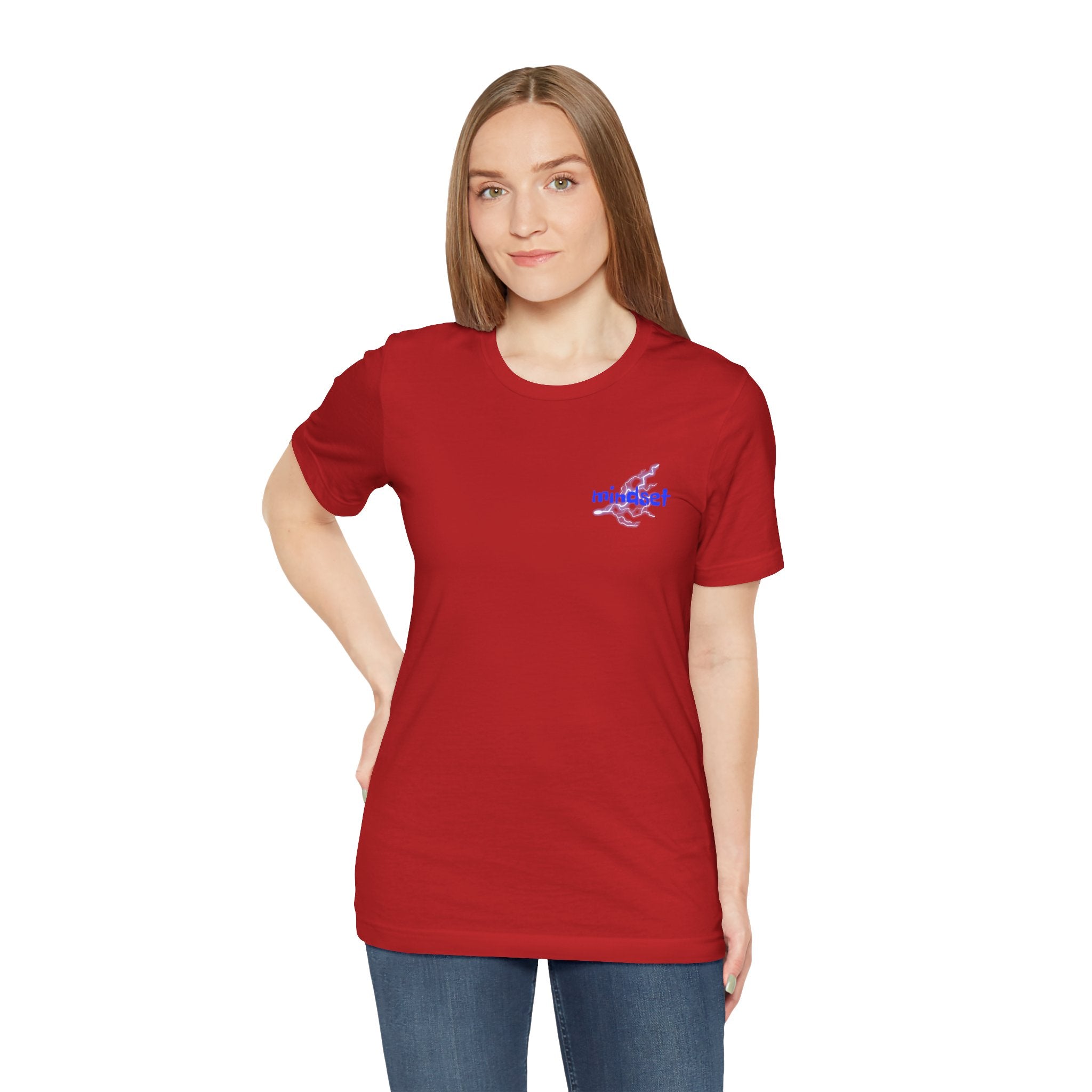 Stay Sharp Graphic Tee — "Stay Sharp" Back Print & Mindset Chest Design