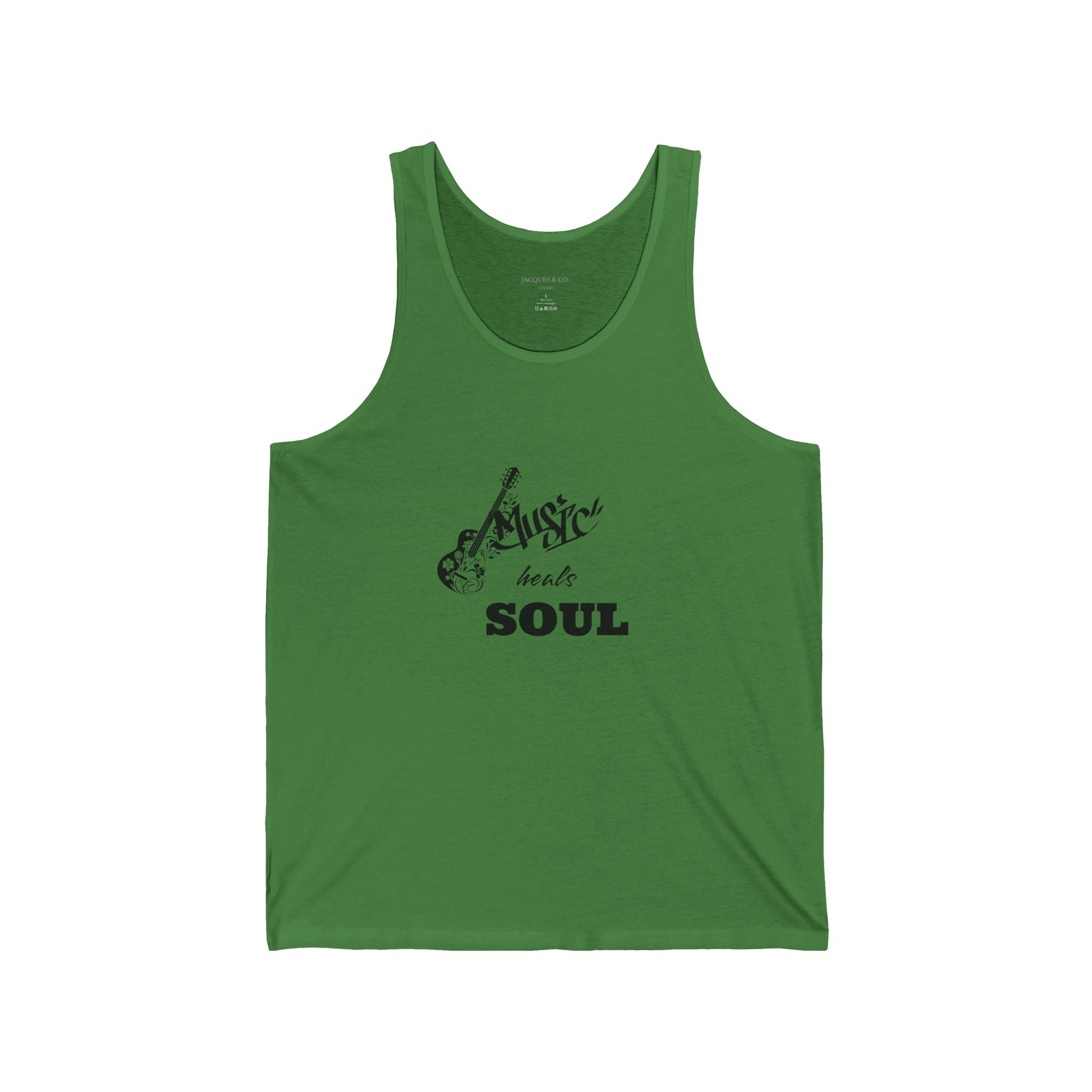 Music Feeds My Soul Tank Top – Guitar Graphic Music Lover Tank