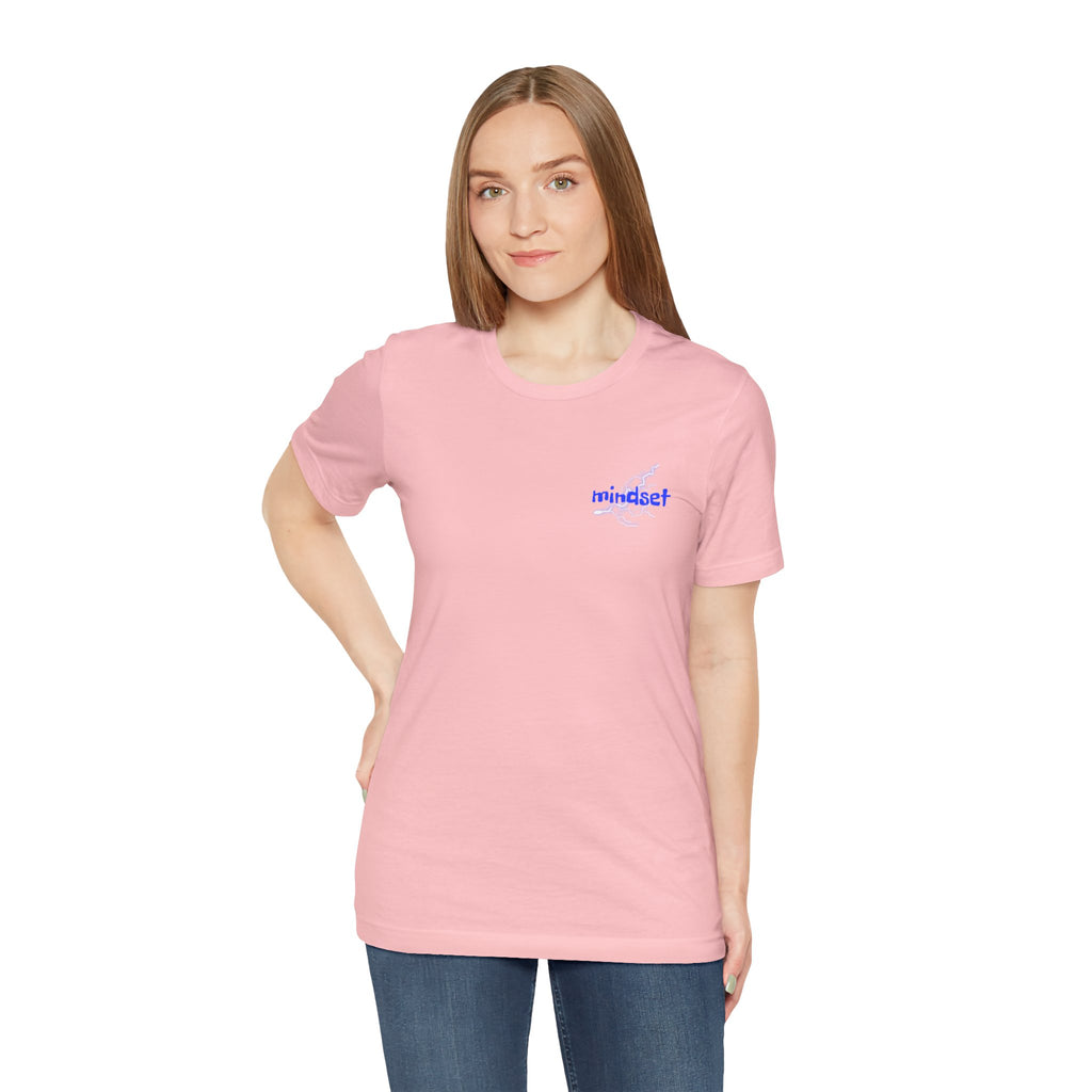 Stay Sharp Graphic Tee — "Stay Sharp" Back Print & Mindset Chest Design