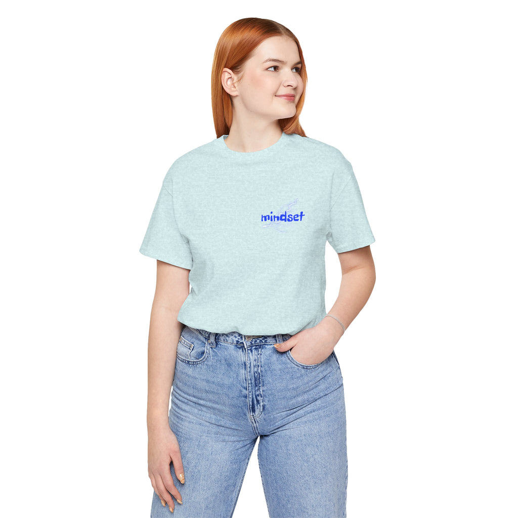 Stay Sharp Graphic Tee — "Stay Sharp" Back Print & Mindset Chest Design