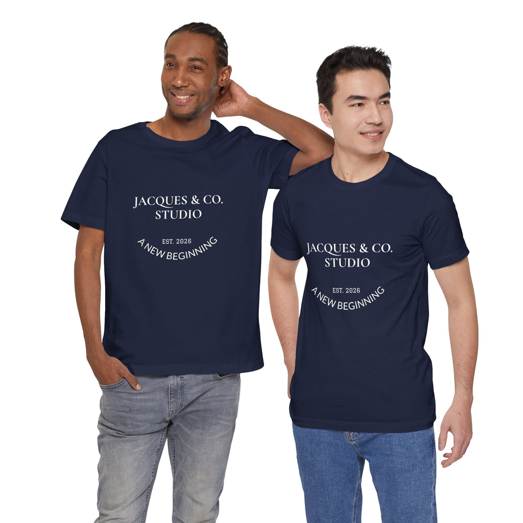 Built From Lessons Tee — 'A New Beginning' Graphic Short Sleeve T-Shirt