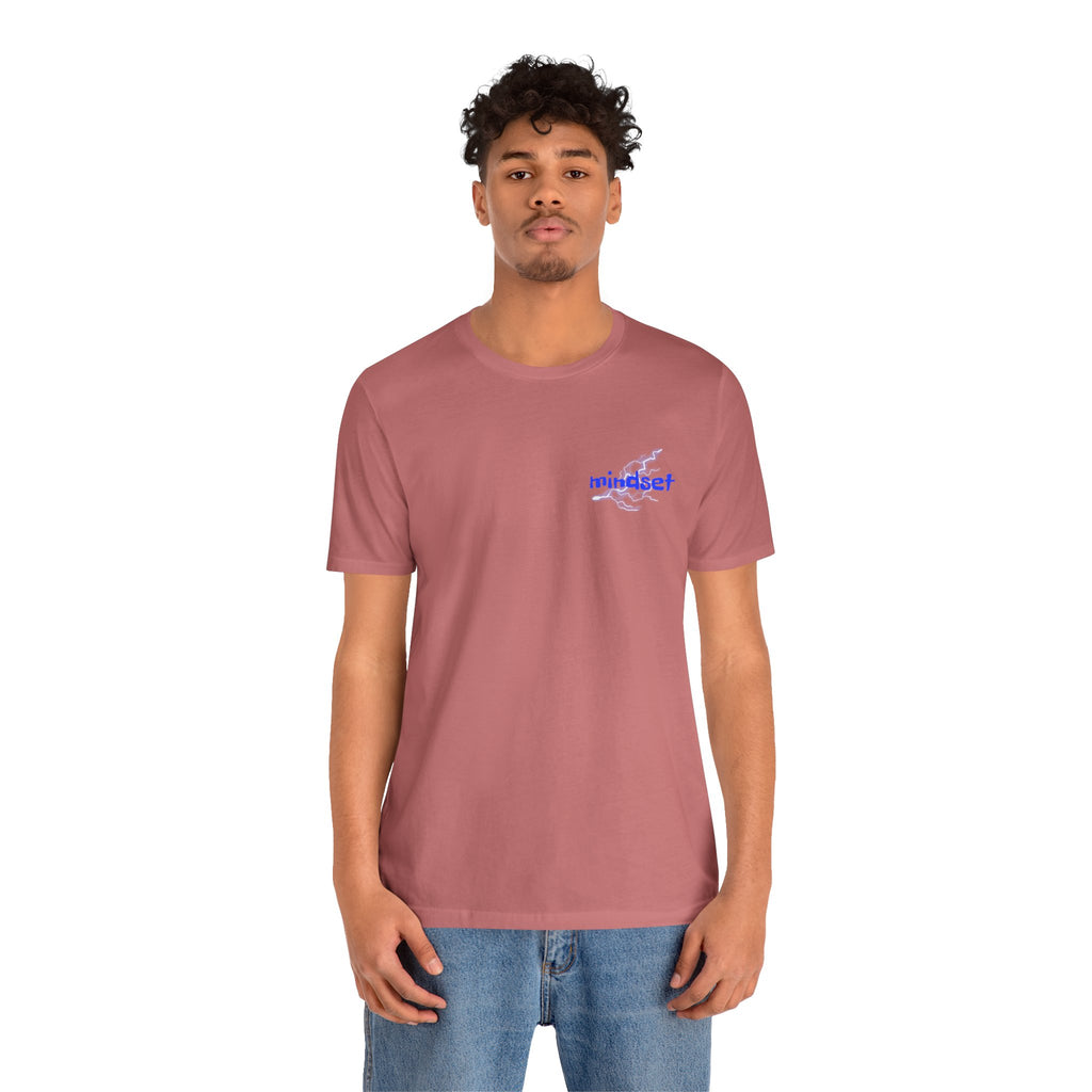 Stay Sharp Graphic Tee — "Stay Sharp" Back Print & Mindset Chest Design