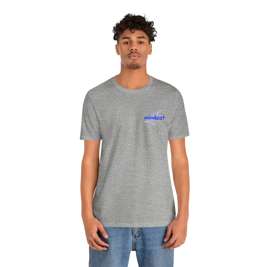 Stay Sharp Graphic Tee — "Stay Sharp" Back Print & Mindset Chest Design