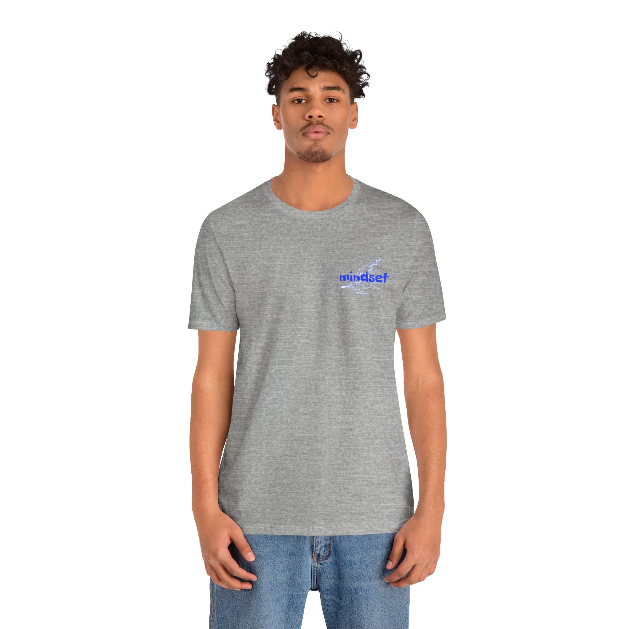 Stay Sharp Graphic Tee — "Stay Sharp" Back Print & Mindset Chest Design