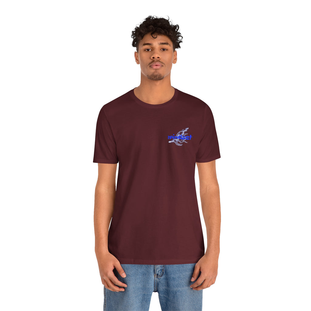 Stay Sharp Graphic Tee — "Stay Sharp" Back Print & Mindset Chest Design
