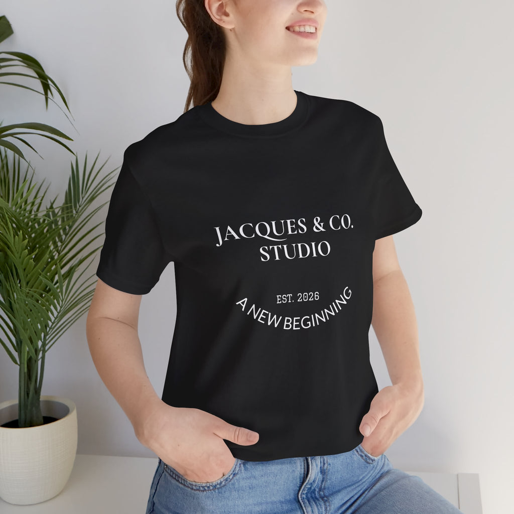 Built From Lessons Tee — 'A New Beginning' Graphic Short Sleeve T-Shirt