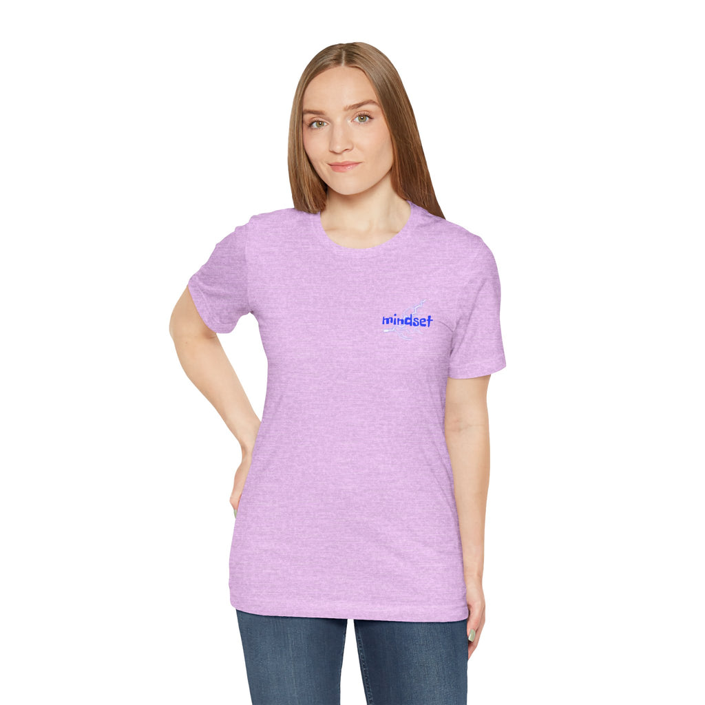 Stay Sharp Graphic Tee — "Stay Sharp" Back Print & Mindset Chest Design