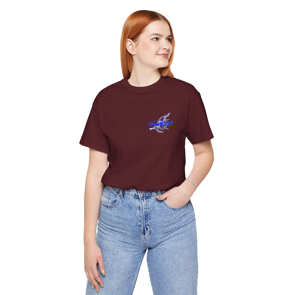 Stay Sharp Graphic Tee — "Stay Sharp" Back Print & Mindset Chest Design