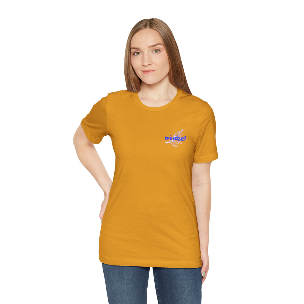 Stay Sharp Graphic Tee — "Stay Sharp" Back Print & Mindset Chest Design