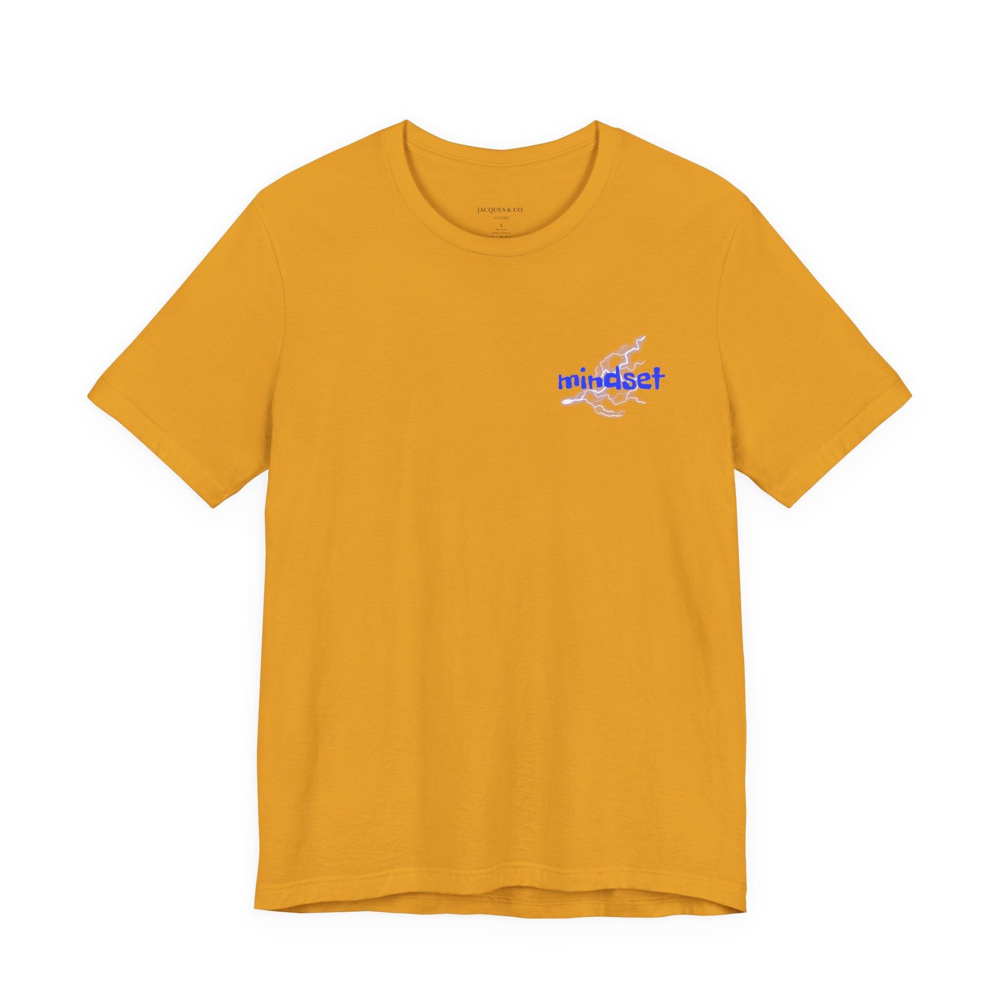 Stay Sharp Graphic Tee — "Stay Sharp" Back Print & Mindset Chest Design