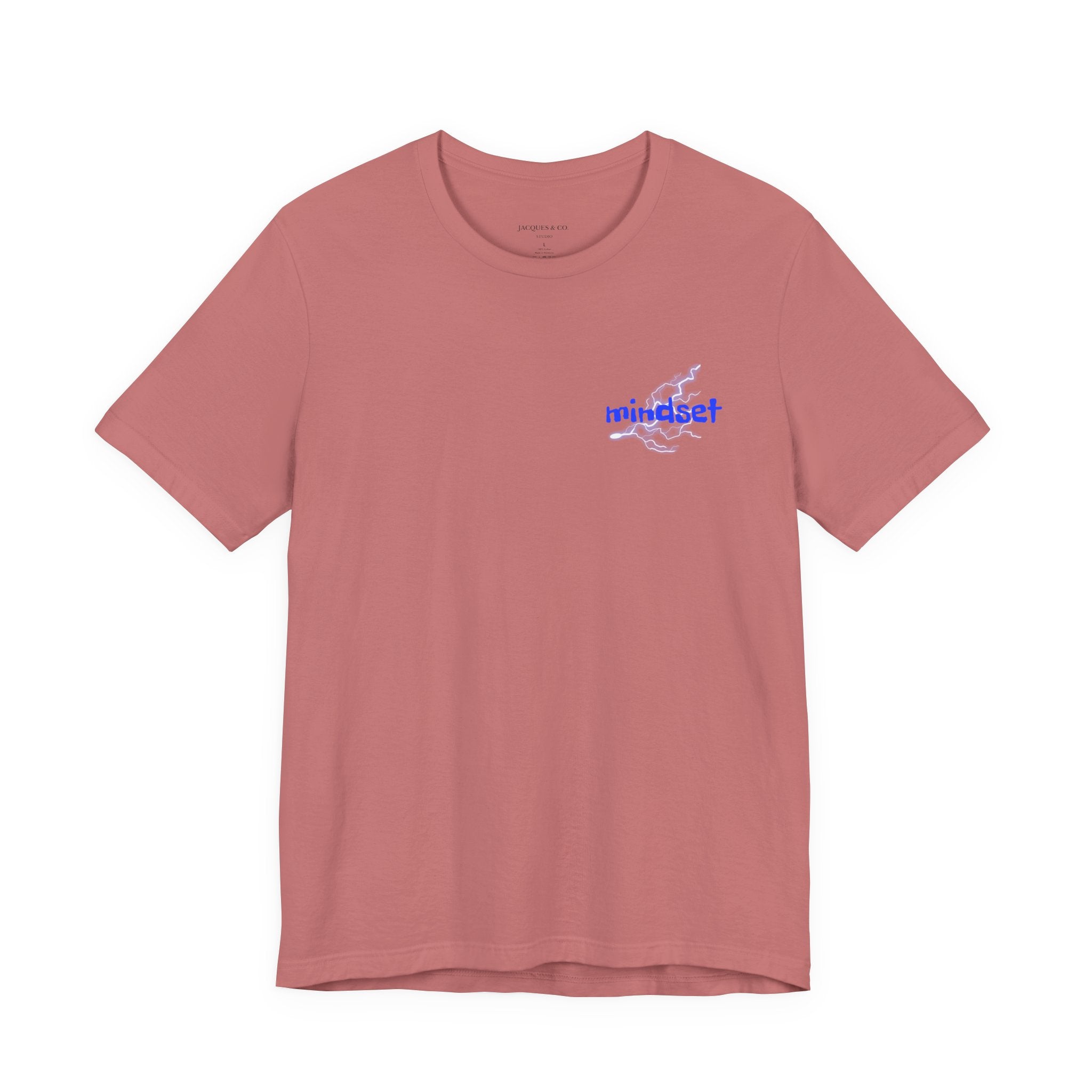 Stay Sharp Graphic Tee — "Stay Sharp" Back Print & Mindset Chest Design