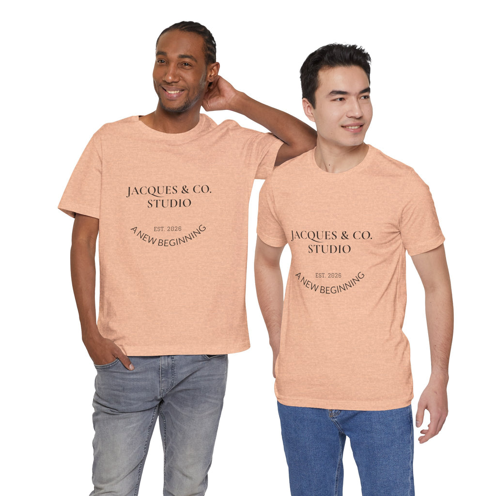 Built From Lessons Tee — 'A New Beginning' Graphic Short Sleeve T-Shirt