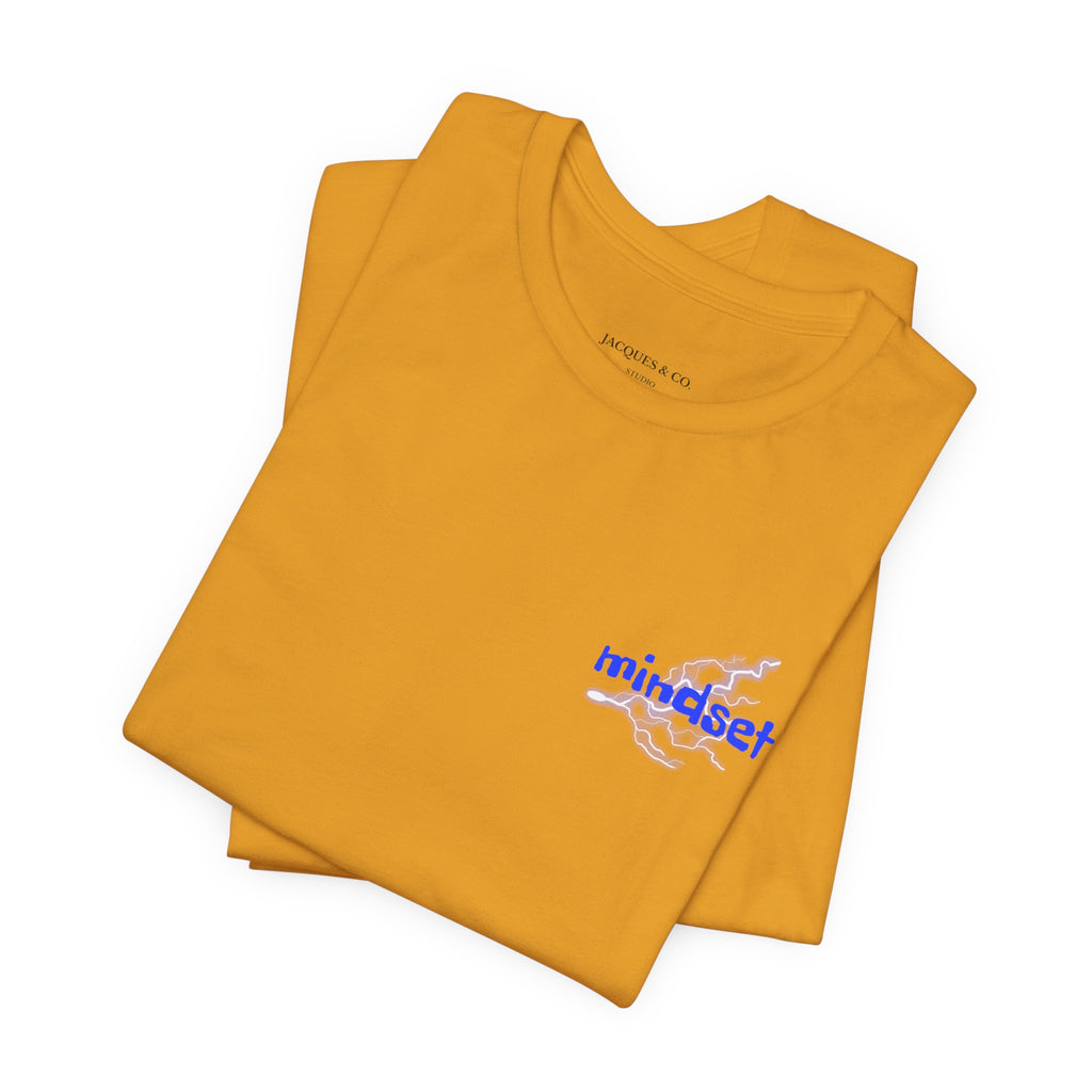 Stay Sharp Graphic Tee — "Stay Sharp" Back Print & Mindset Chest Design
