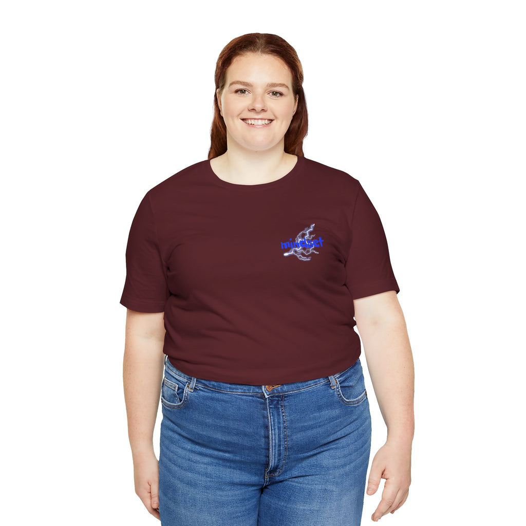 Stay Sharp Graphic Tee — "Stay Sharp" Back Print & Mindset Chest Design