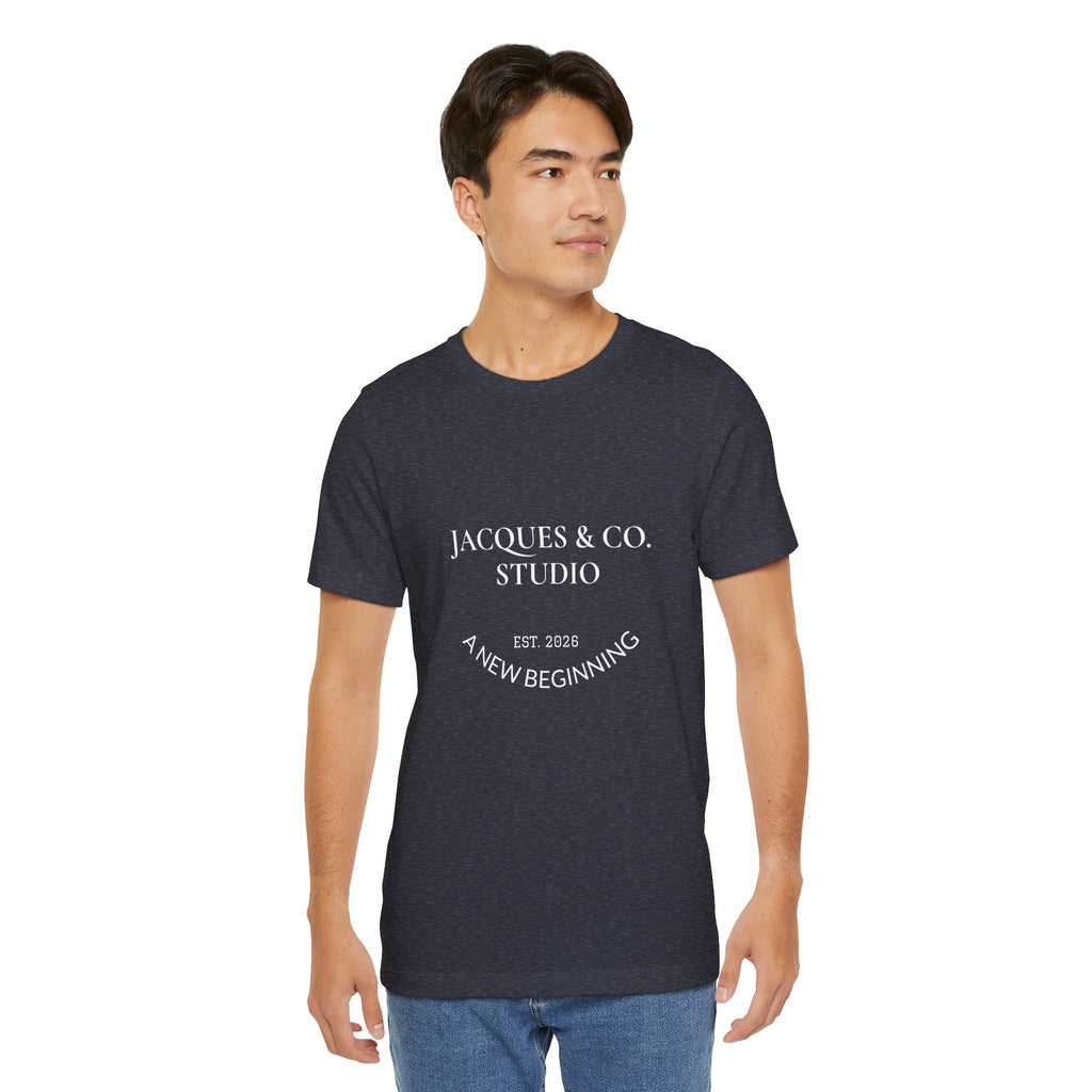 Built From Lessons Tee — 'A New Beginning' Graphic Short Sleeve T-Shirt
