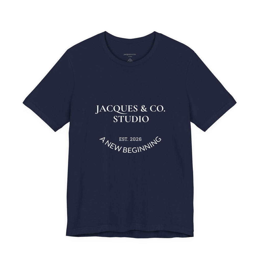 Built From Lessons Tee — 'A New Beginning' Graphic Short Sleeve T-Shirt