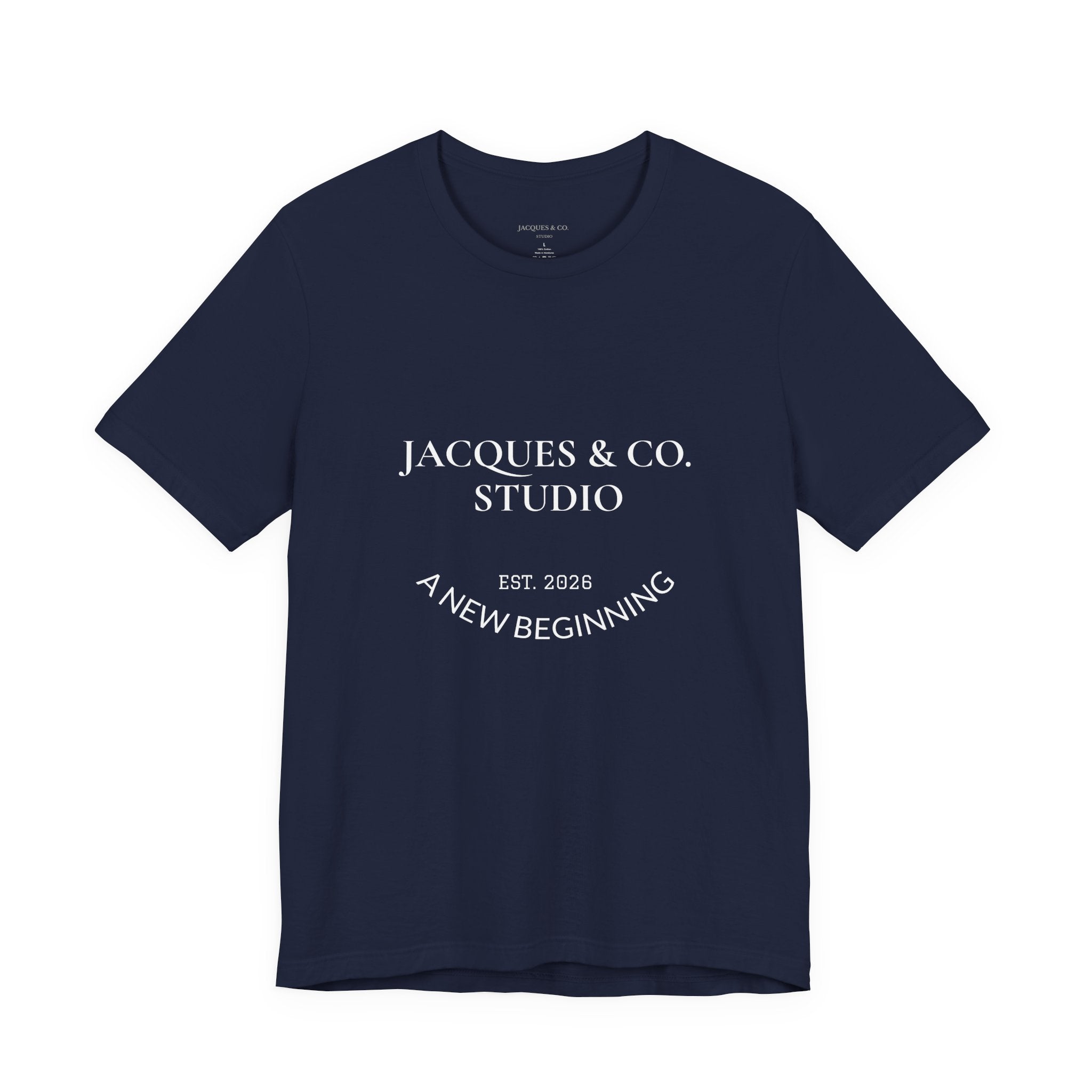 Built From Lessons Tee — 'A New Beginning' Graphic Short Sleeve T-Shirt