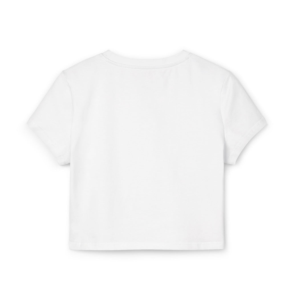 Sunset Palm Crop Tee — Women's Tropical Beach Graphic