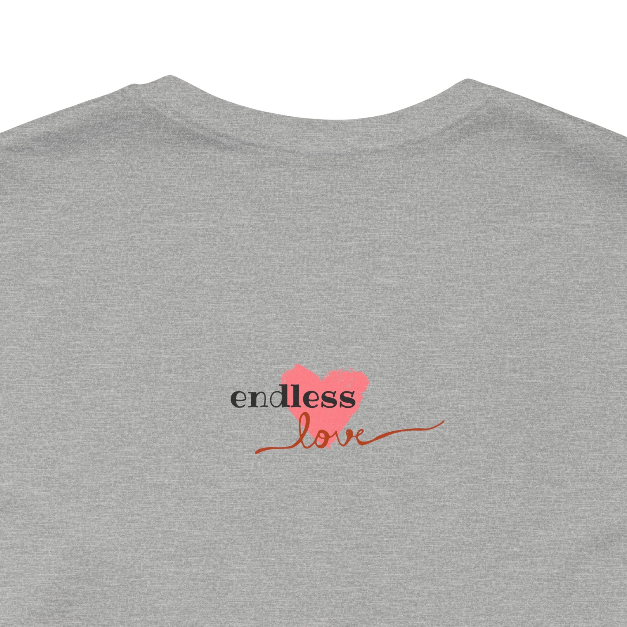 Love Without Limits Tee — Inspirational Heart Graphic Shirt