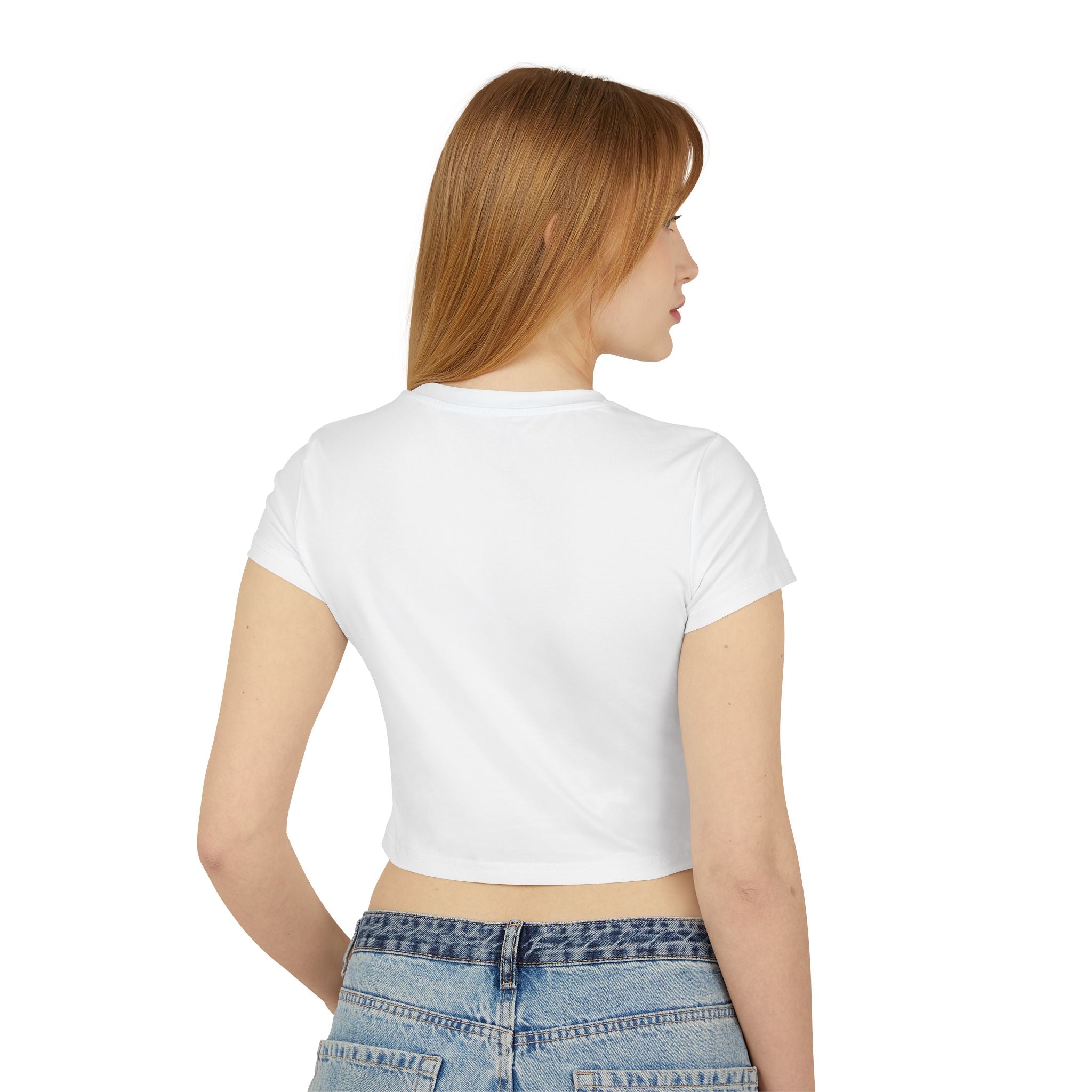 Summer Babe Women's Baby Tee — Cute Cropped Graphic Tee