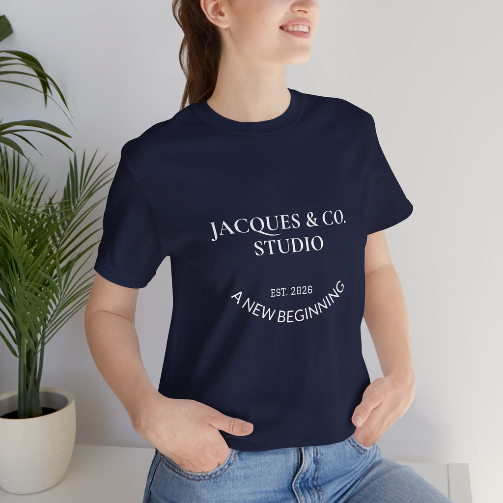 Built From Lessons Tee — 'A New Beginning' Graphic Short Sleeve T-Shirt