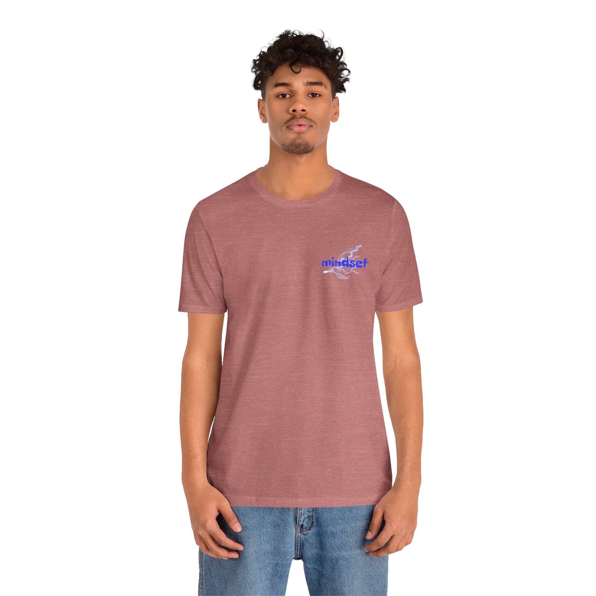 Stay Sharp Graphic Tee — "Stay Sharp" Back Print & Mindset Chest Design