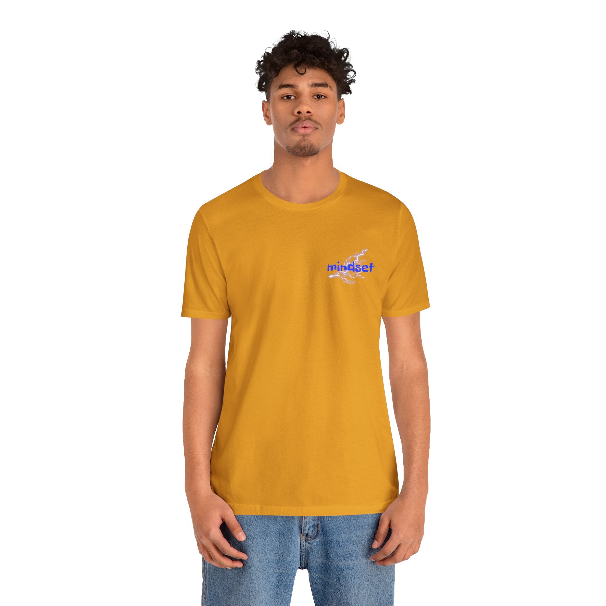 Stay Sharp Graphic Tee — "Stay Sharp" Back Print & Mindset Chest Design