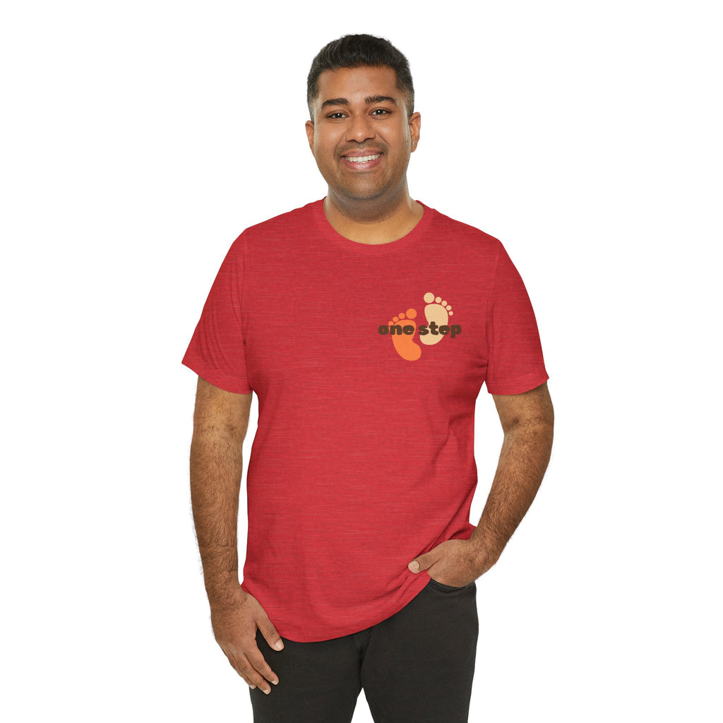 Motivational 'One Step' T-Shirt — Keep Going Inspirational Graphic Tee