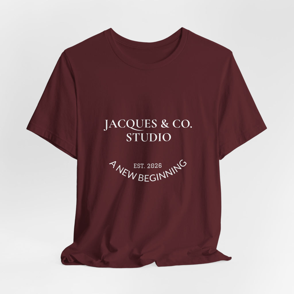 Built From Lessons Tee — 'A New Beginning' Graphic Short Sleeve T-Shirt