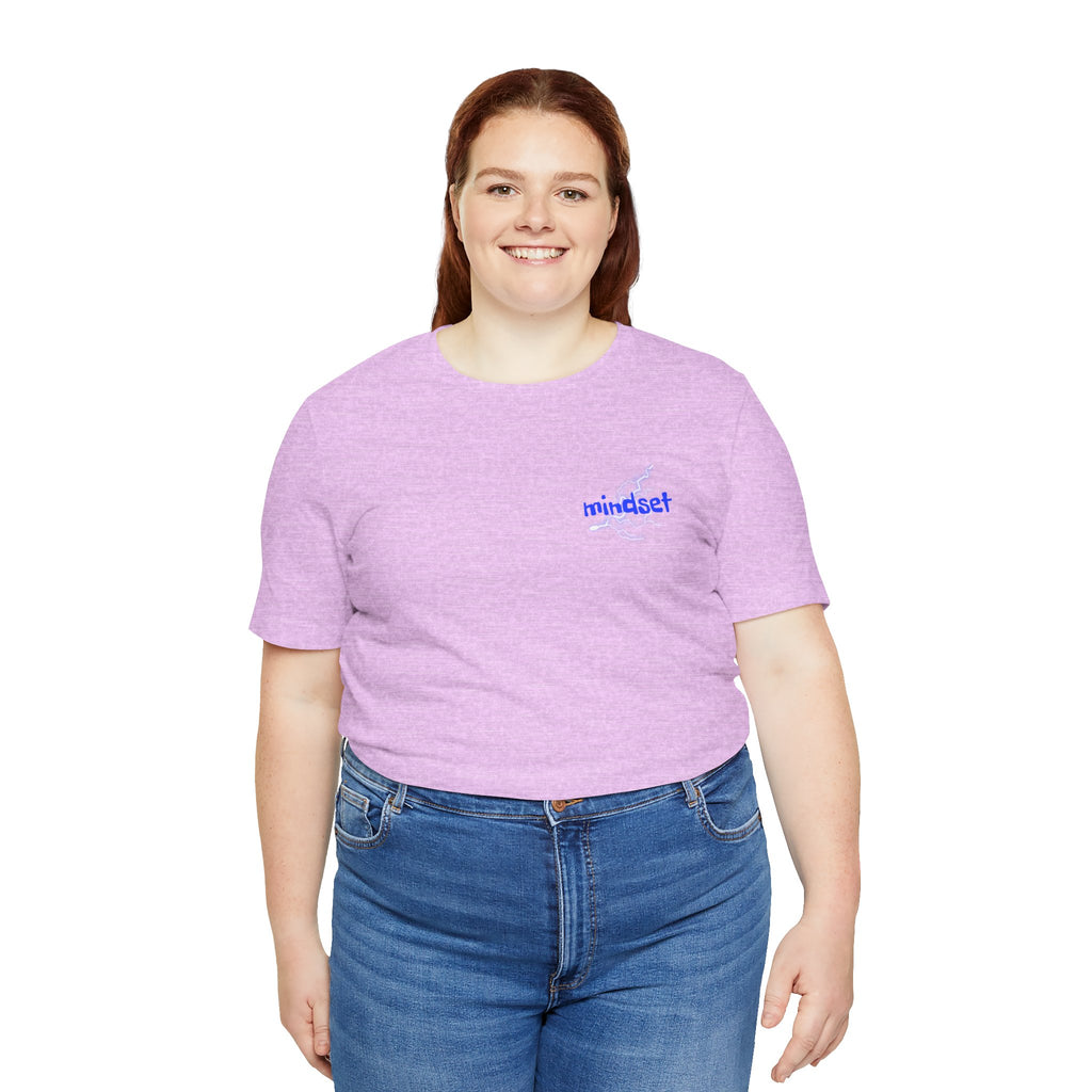 Stay Sharp Graphic Tee — "Stay Sharp" Back Print & Mindset Chest Design