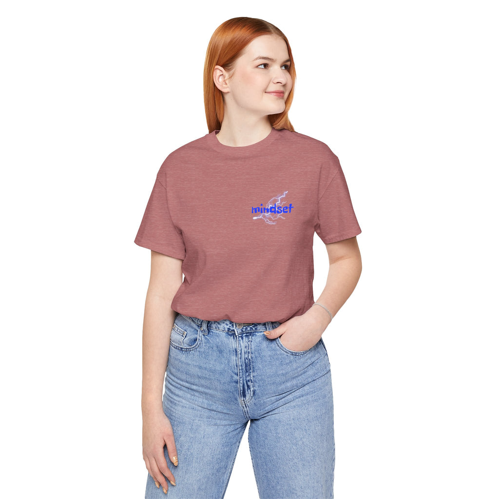 Stay Sharp Graphic Tee — "Stay Sharp" Back Print & Mindset Chest Design