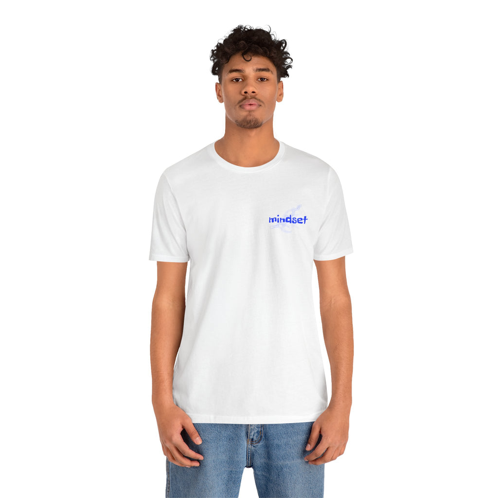 Stay Sharp Graphic Tee — "Stay Sharp" Back Print & Mindset Chest Design