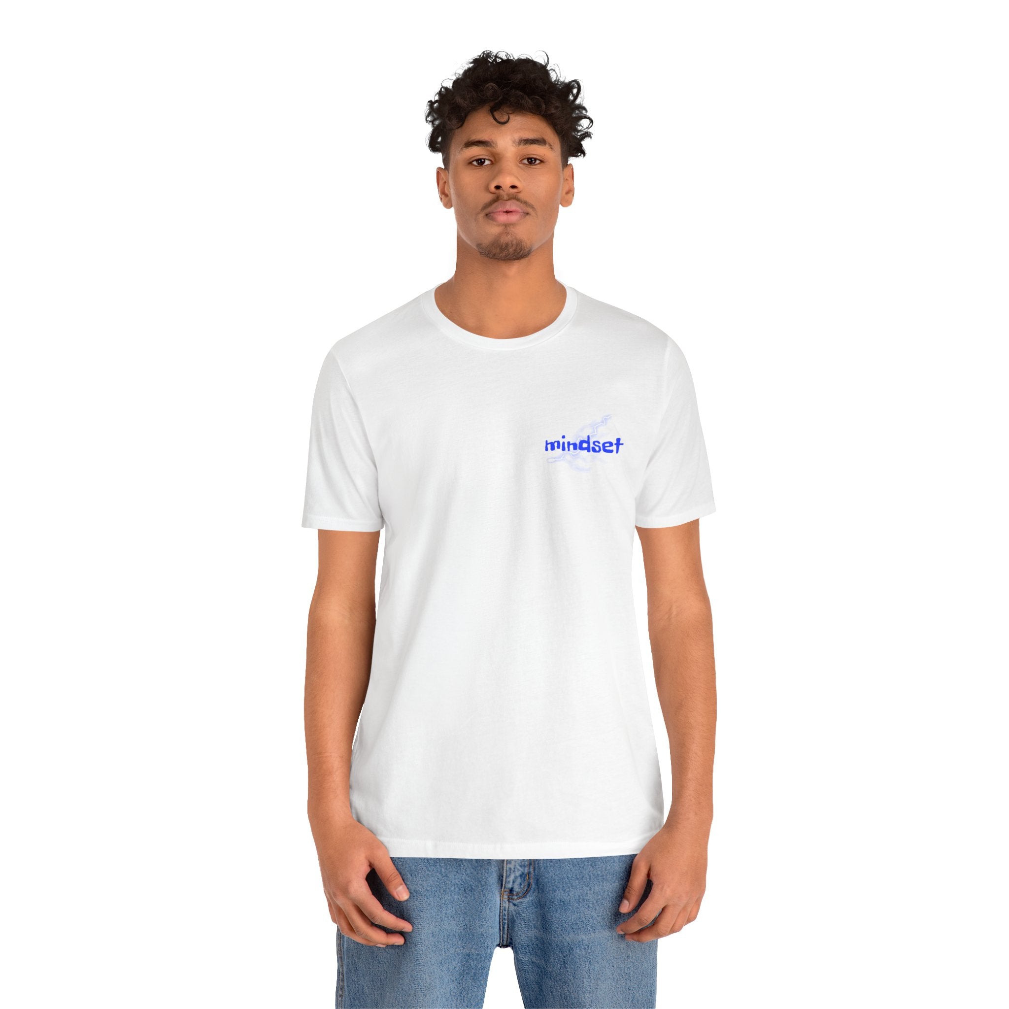 Stay Sharp Graphic Tee — "Stay Sharp" Back Print & Mindset Chest Design