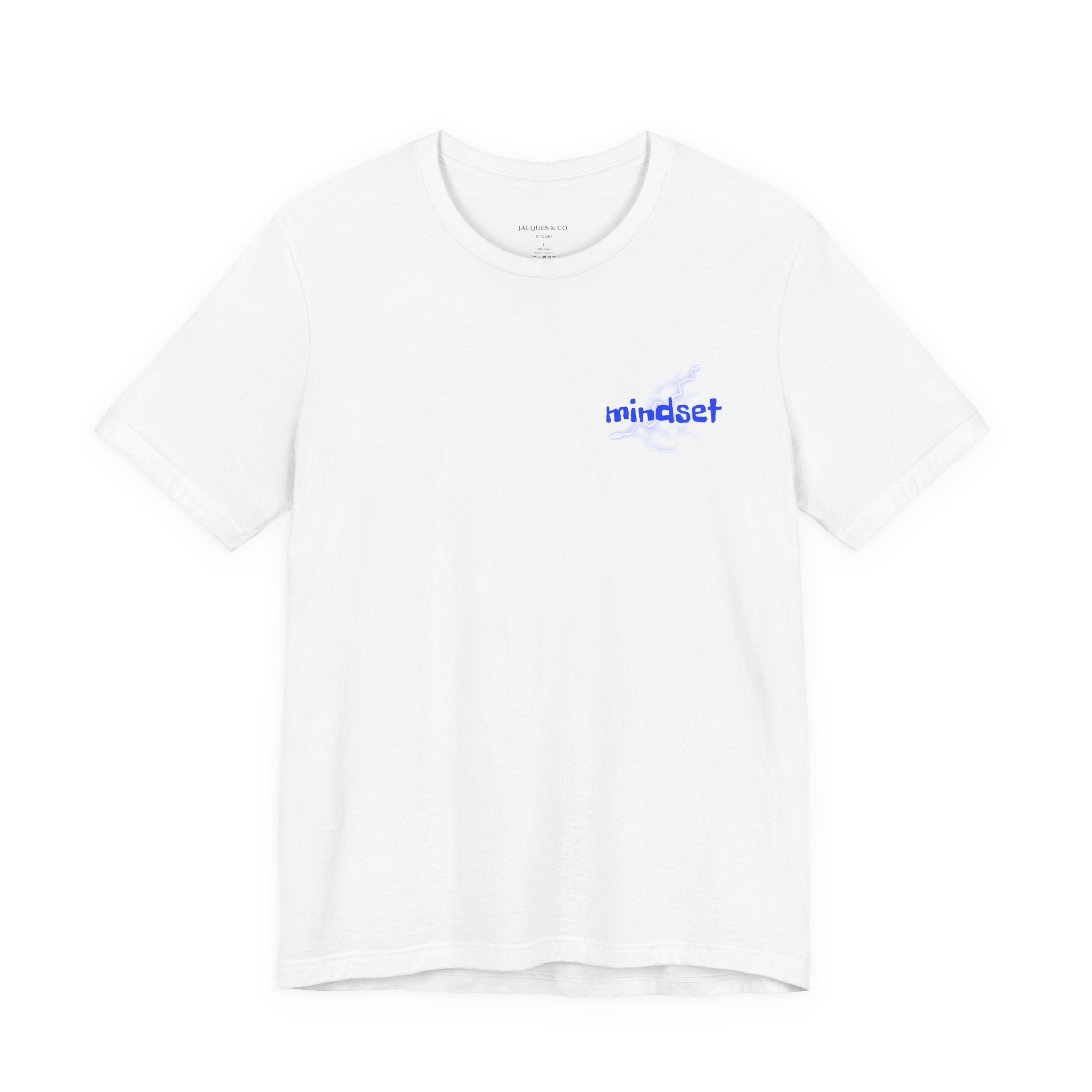 Stay Sharp Graphic Tee — "Stay Sharp" Back Print & Mindset Chest Design