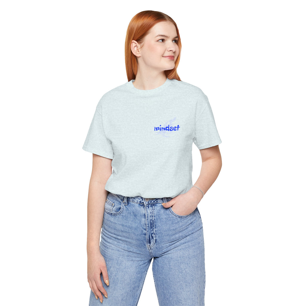 Stay Sharp Graphic Tee — "Stay Sharp" Back Print & Mindset Chest Design
