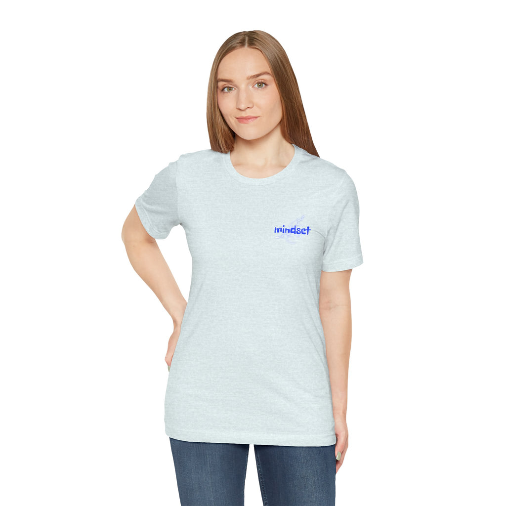 Stay Sharp Graphic Tee — "Stay Sharp" Back Print & Mindset Chest Design