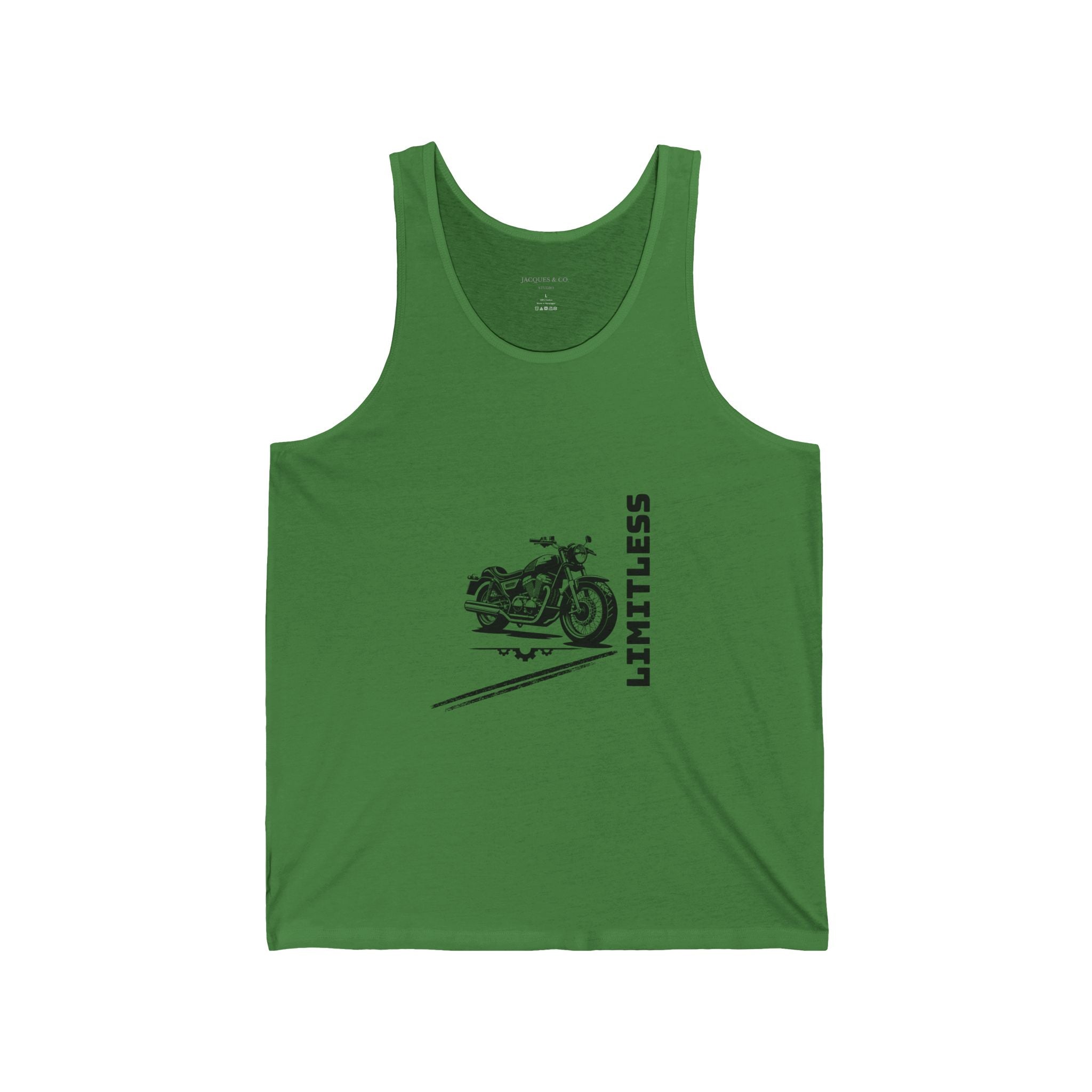 Limitless Motorcycle Tank Top — Vintage Biker Graphic Tank