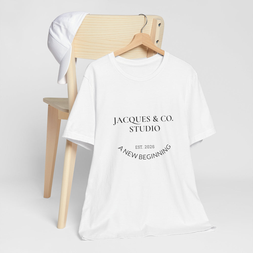 Built From Lessons Tee — 'A New Beginning' Graphic Short Sleeve T-Shirt