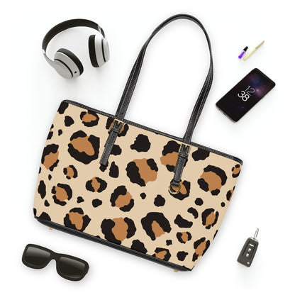 Leopard Print PU Leather Shoulder Bag